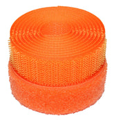 Fluorescent Orange 20mm Sew-on Hook & Loop Tape Alfatex® Brand supplied by the Velcro Companies - Various Lengths (Length: 1m)